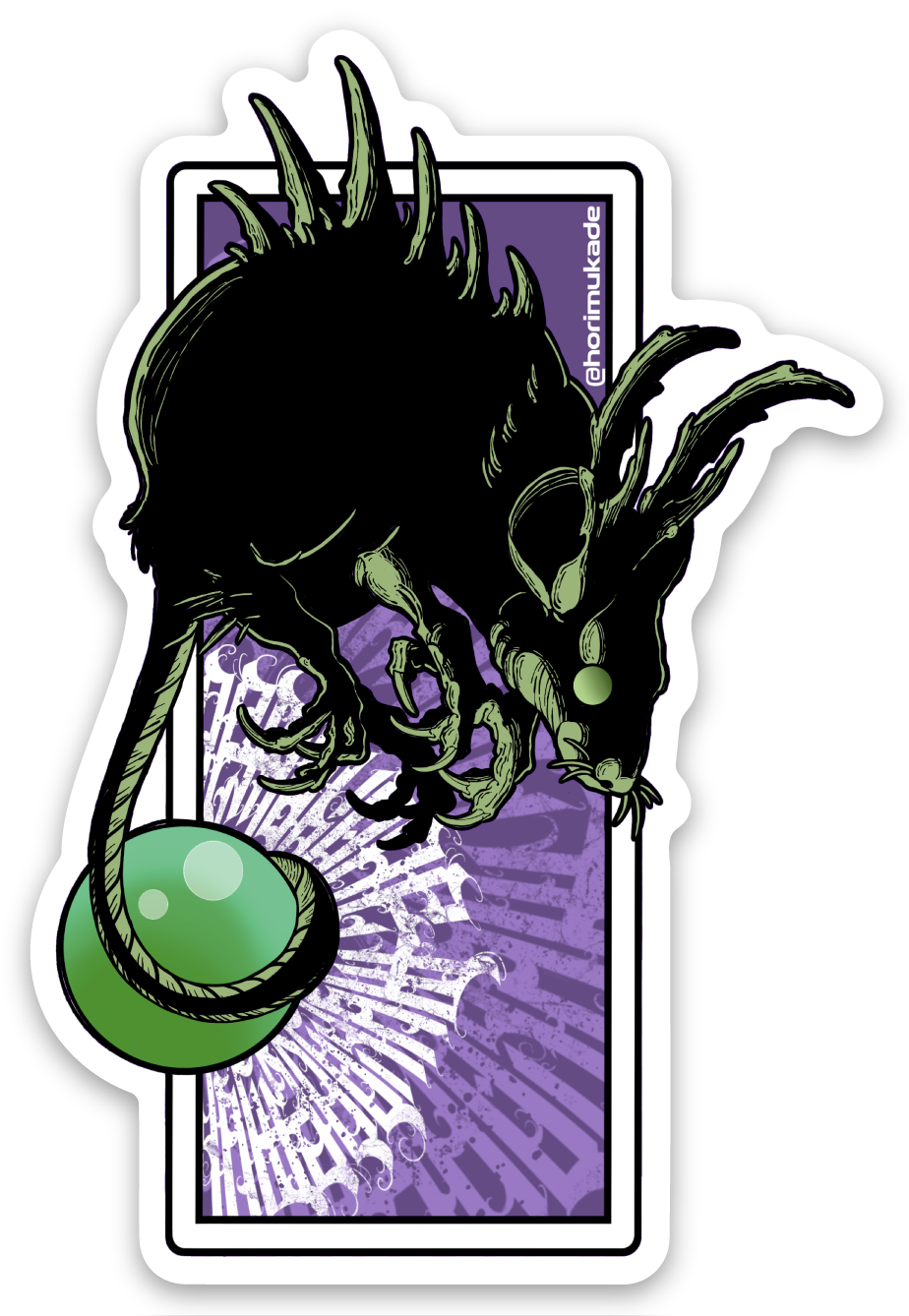 Die cut stickers