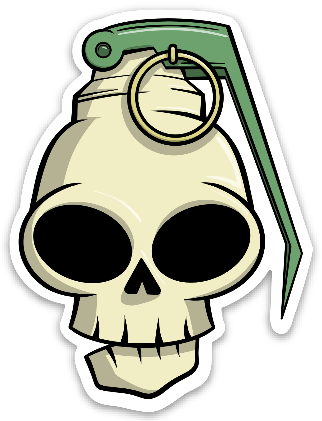 Die cut stickers