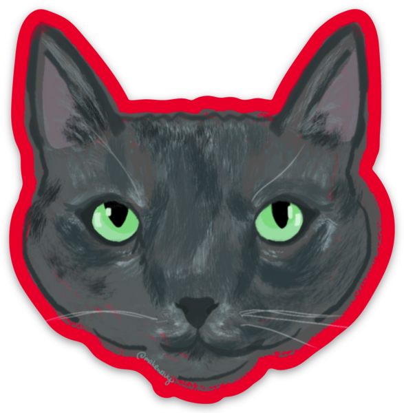 Die cut stickers