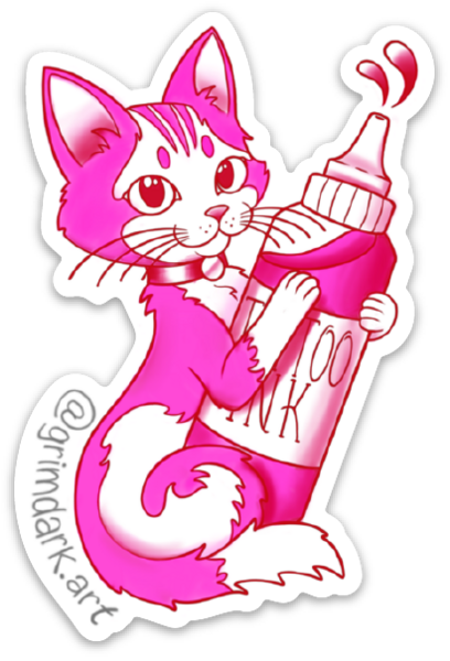 Die cut stickers