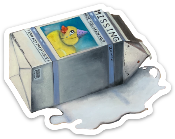 Die cut stickers