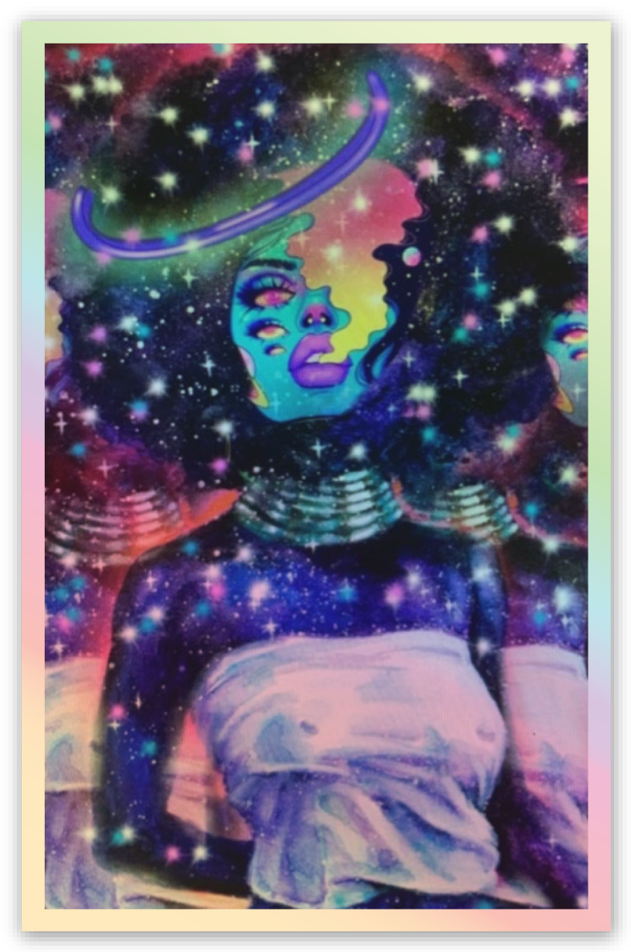 Holographic stickers