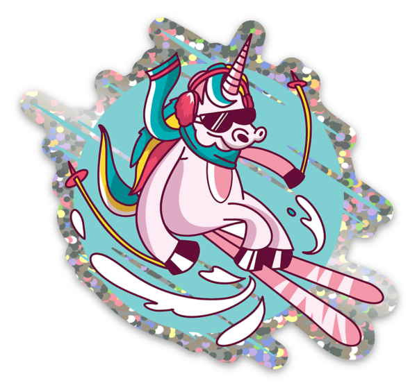 Adesivos glitter