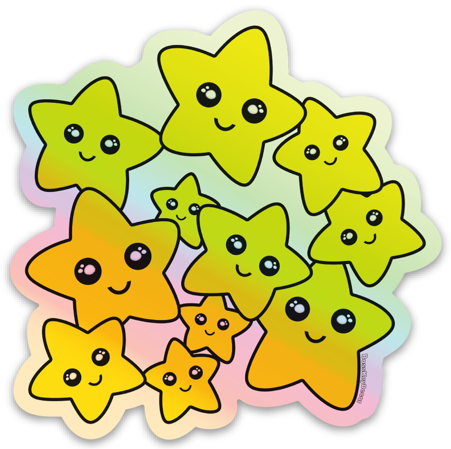 Holographic stickers