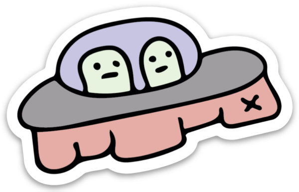Die cut stickers