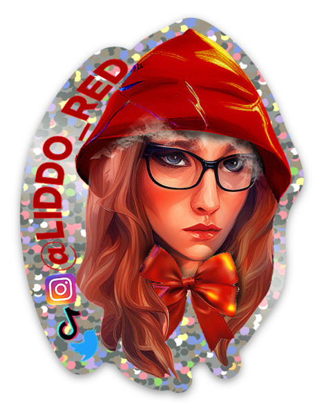 Glitter stickers