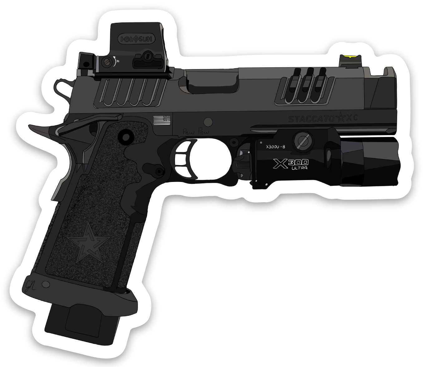 Gestanzte Sticker