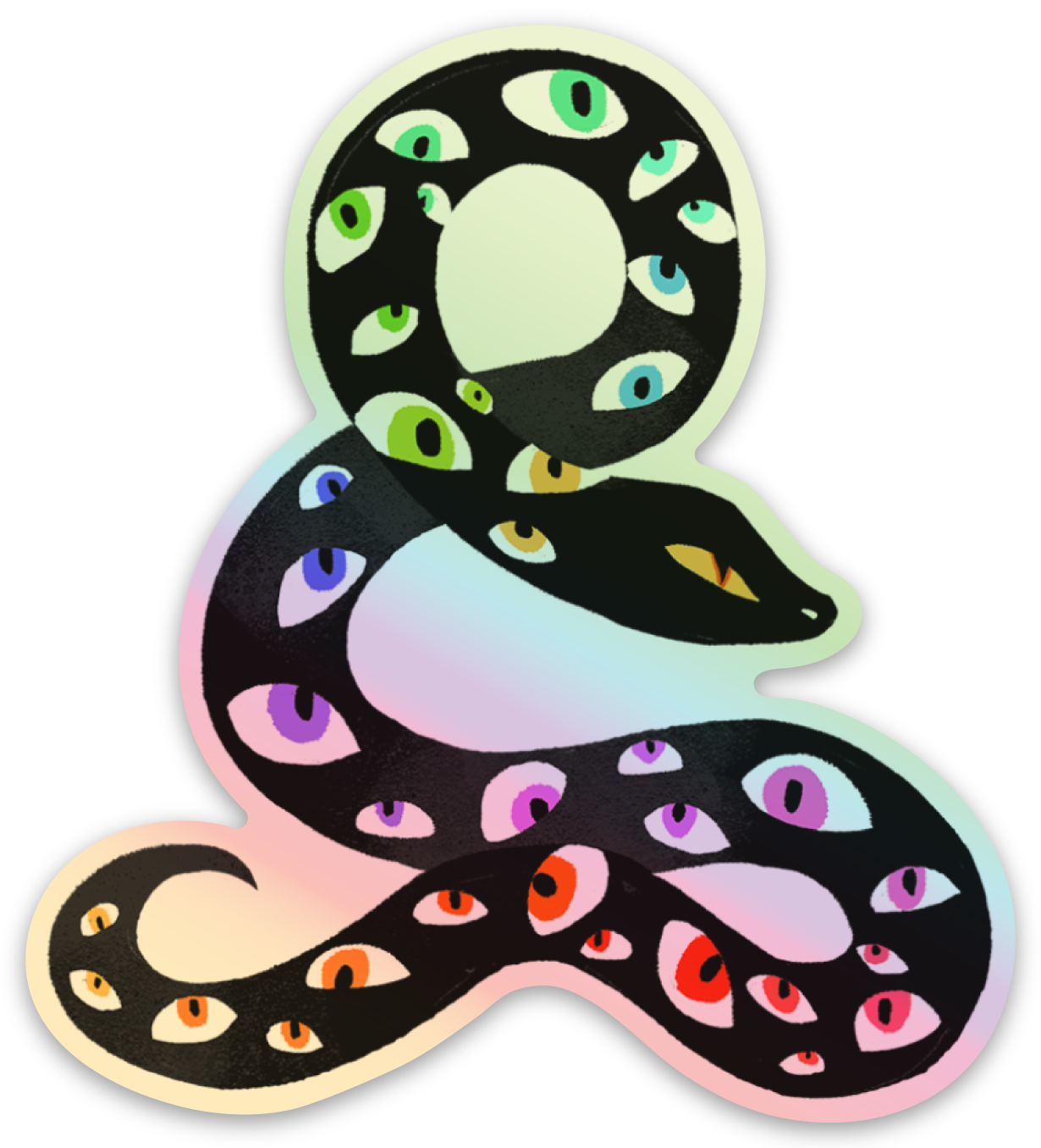Holographic stickers