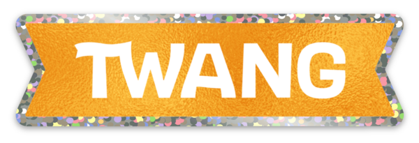 Glitter stickers