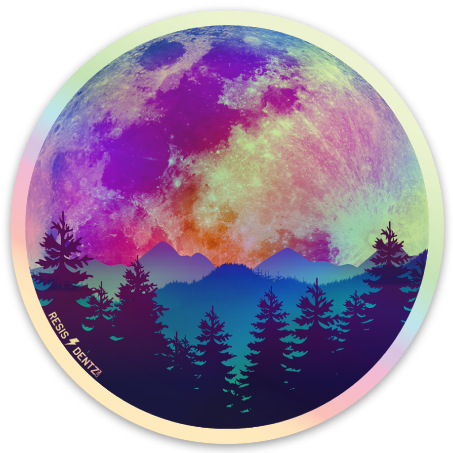 Stickers holographique