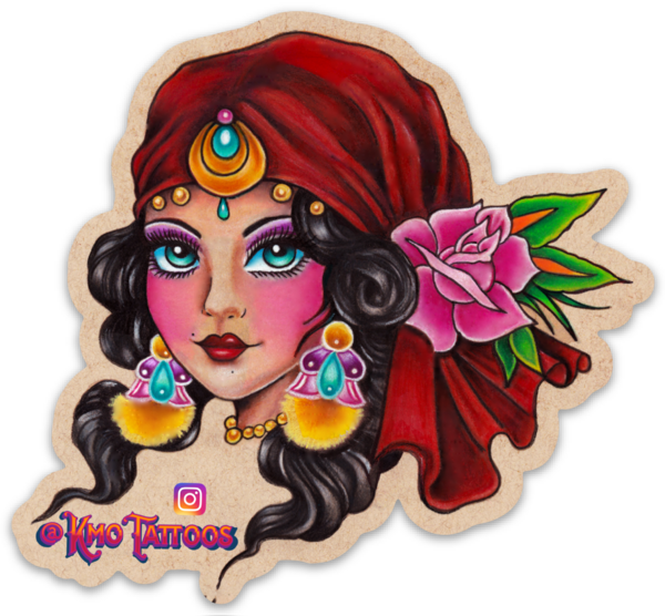 Die cut stickers