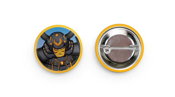 32 mm ronde buttons