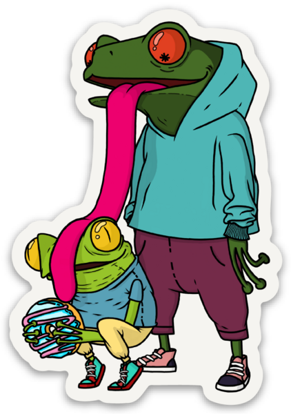 Stickers découpés à la forme
