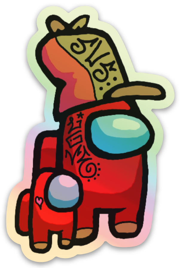 Holographic stickers