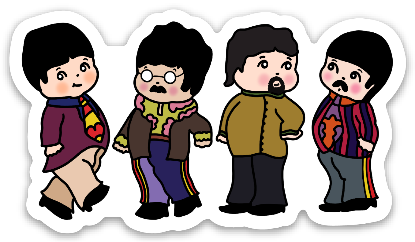 Stickers découpés à la forme