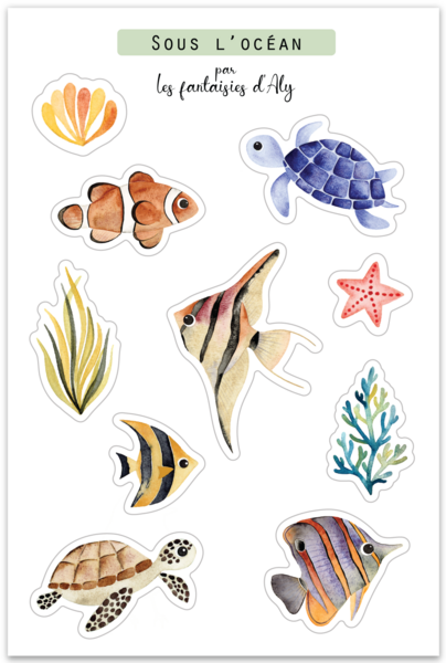 Sticker sheets