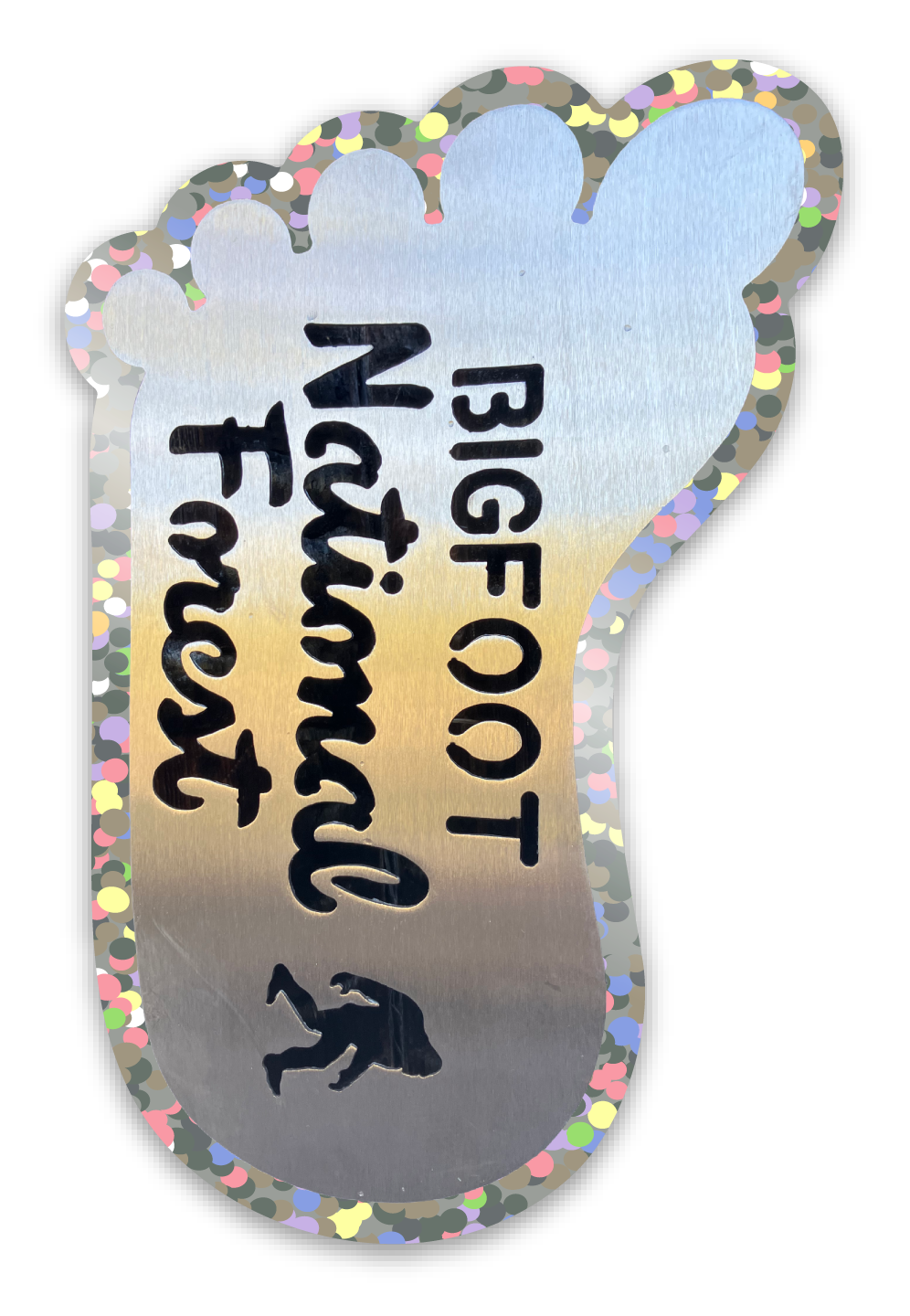 Glitter stickers