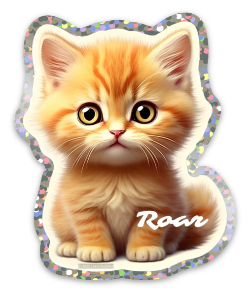 Glitter stickers