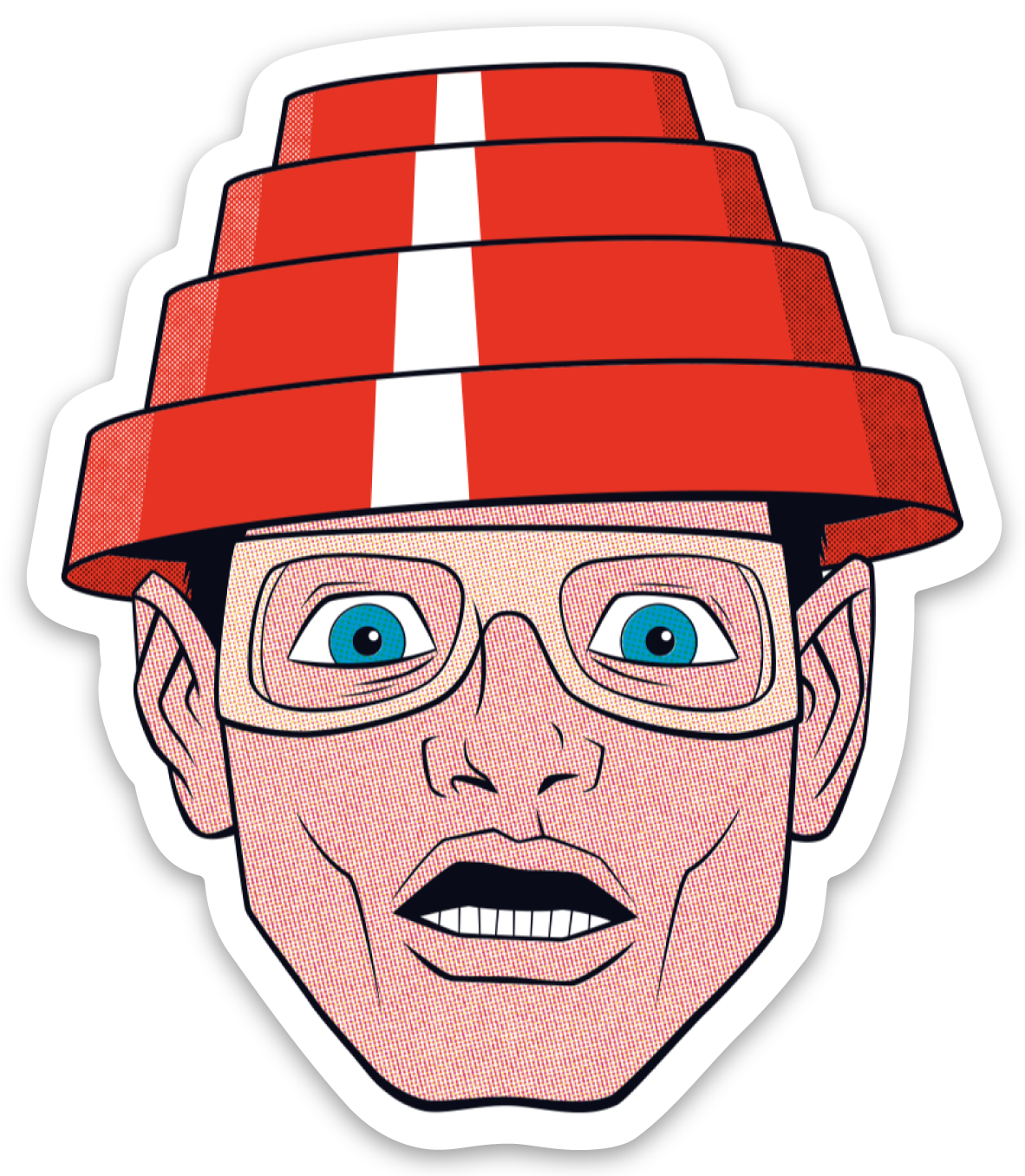 Die cut stickers