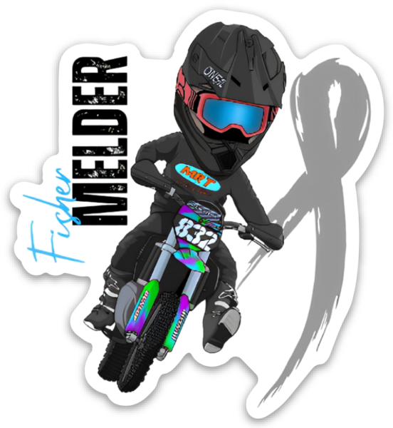 Die cut stickers
