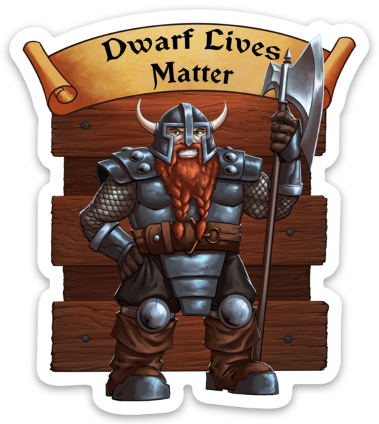 Die cut stickers