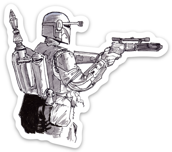 Die cut stickers