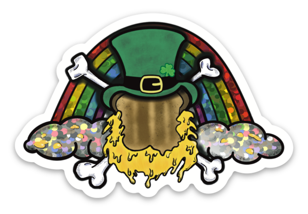 Glitter stickers