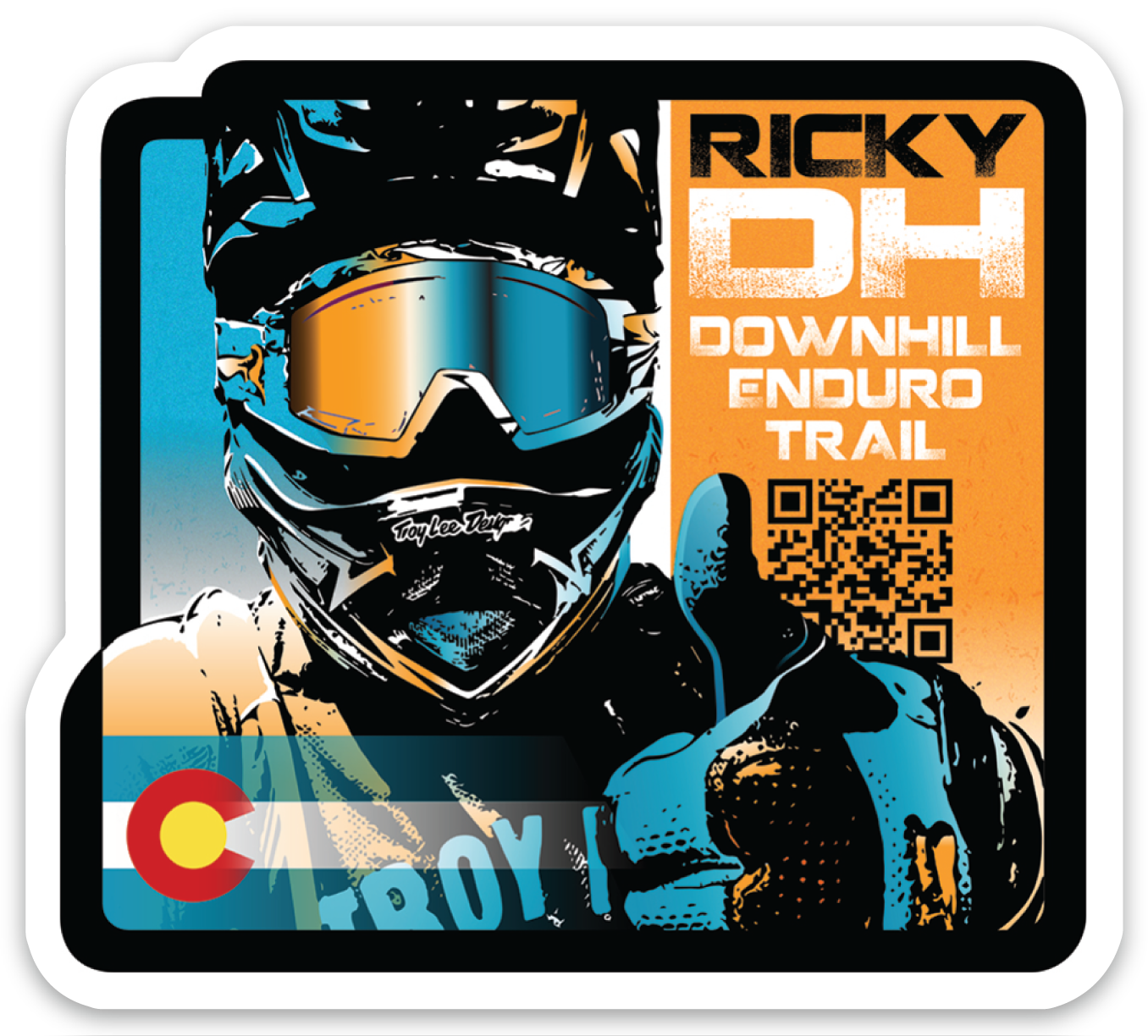 Die cut stickers