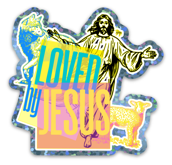 Glitter stickers