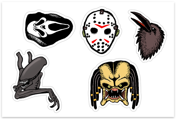 Planches de stickers