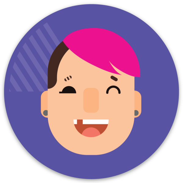 Circle stickers