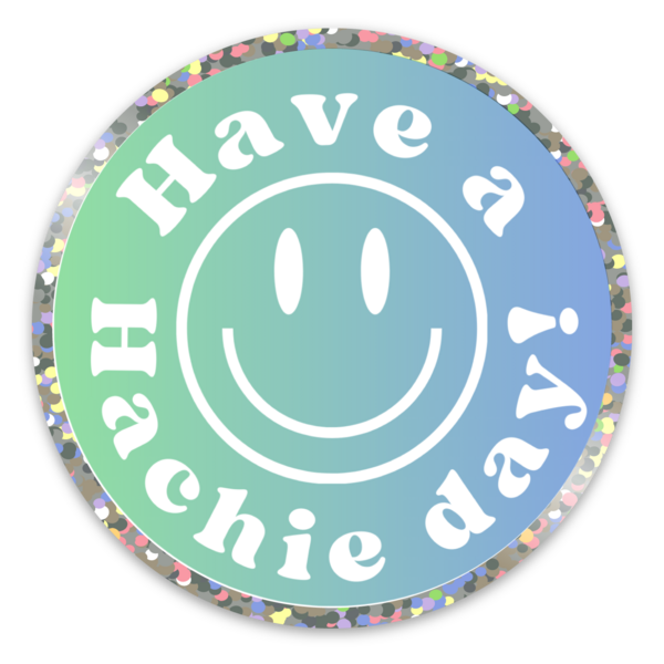 Glitter stickers