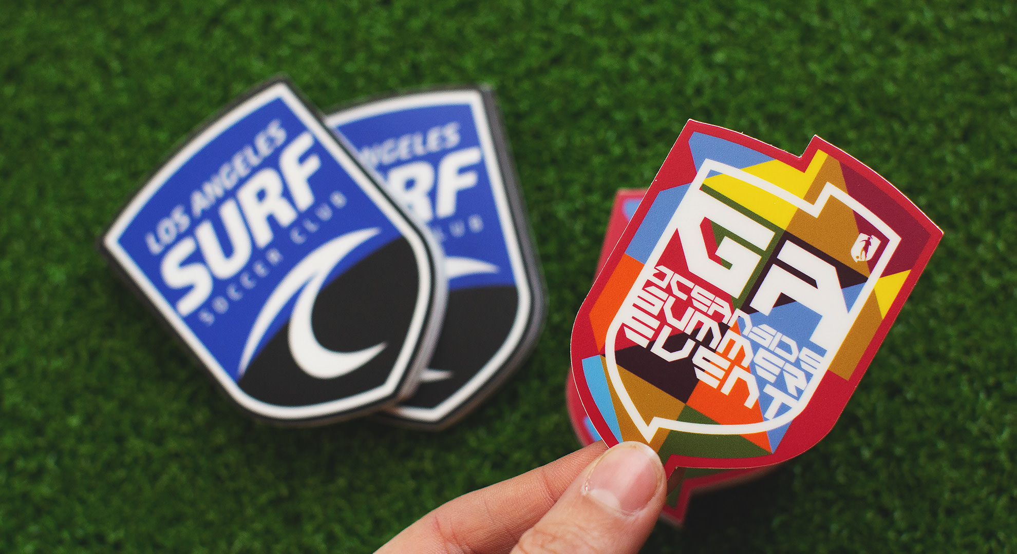 sports logo stickers