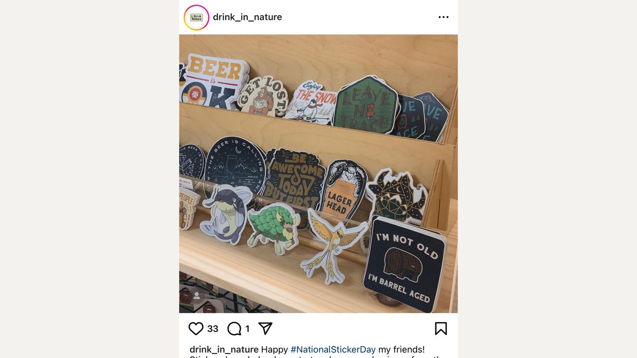 Publicación de Instagram con fotografía