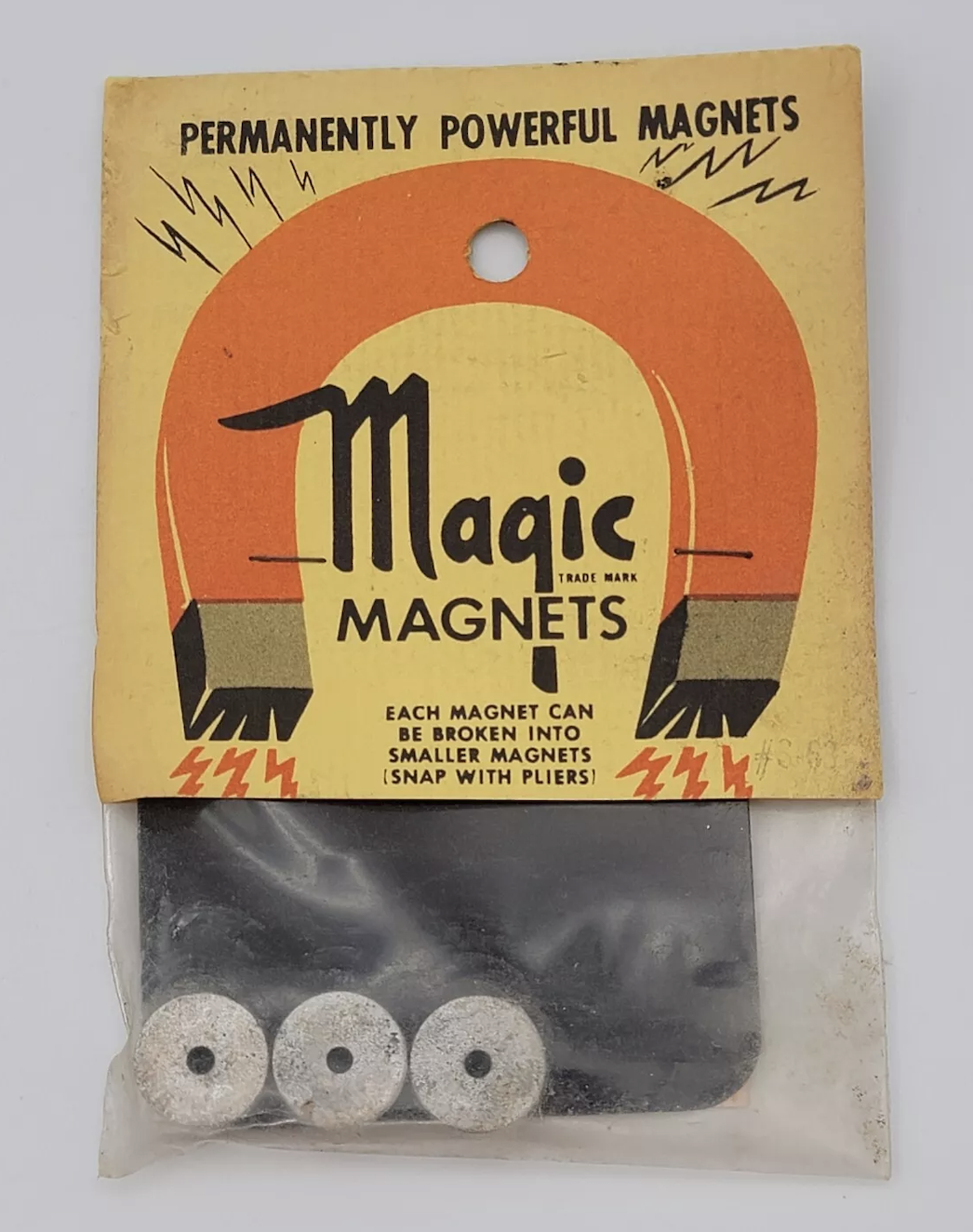 early magnets were scientific curiosity items