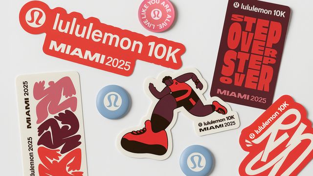 stickers d'événement Lululemon