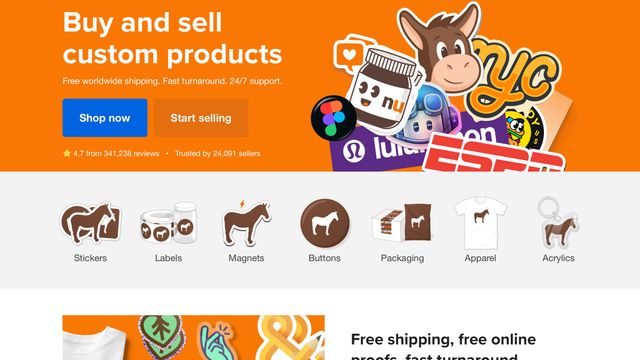 new homepage design