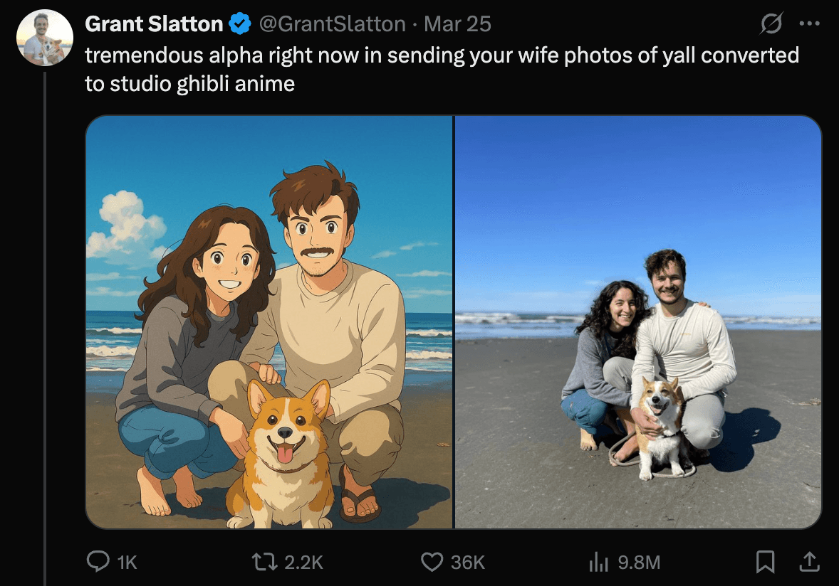 Grant Slatton Studio Ghibli Fototransformation