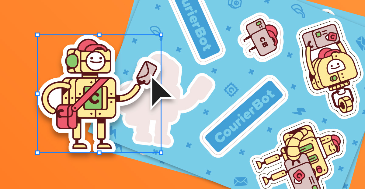How to design sticker sheets in Adobe Illustrator