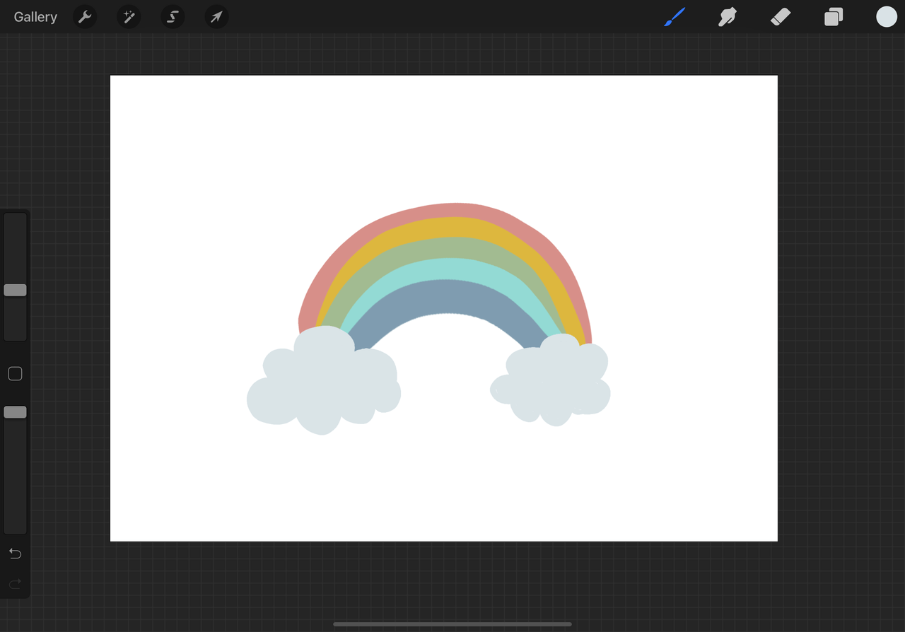 Draw VSCO design in Procreate