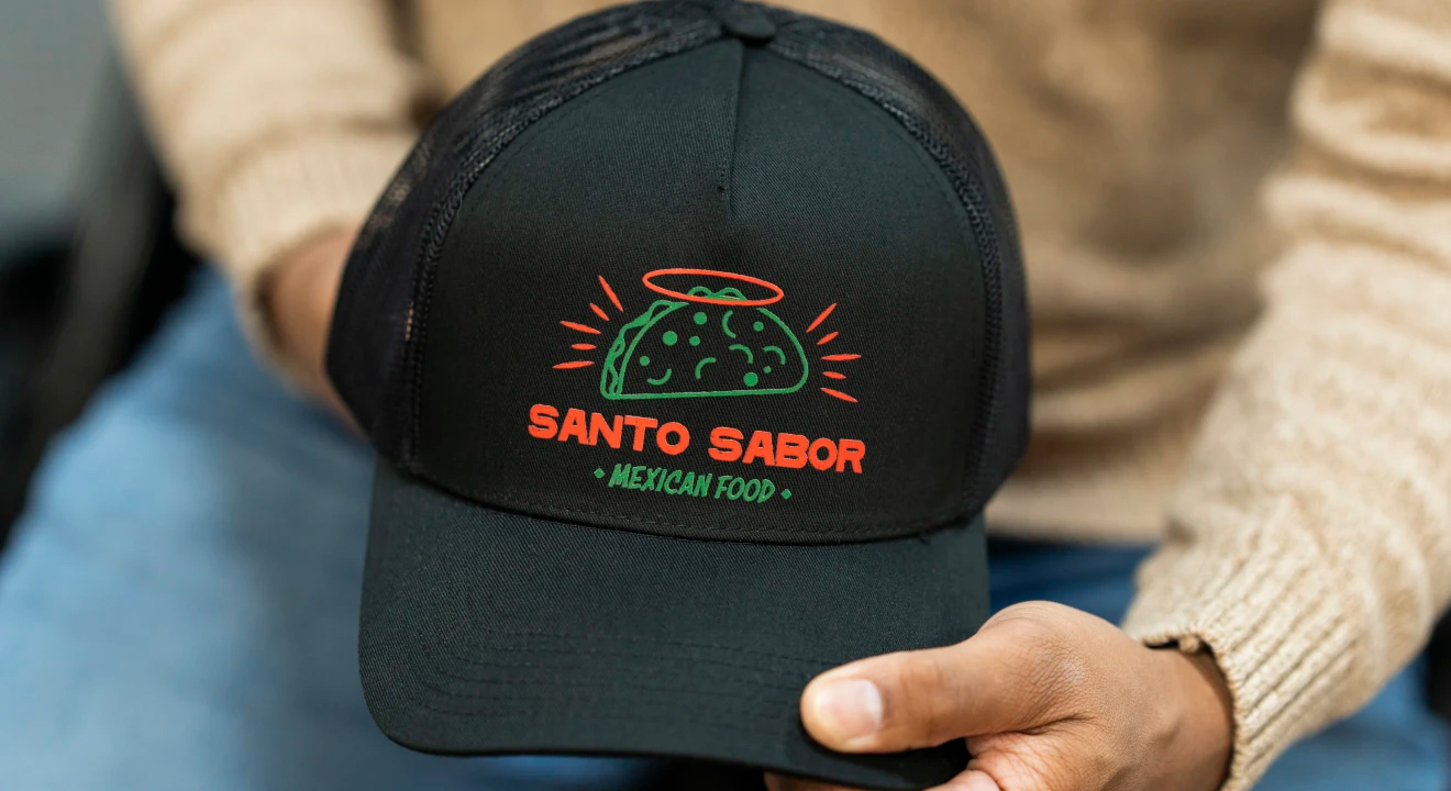 boné personalizado para restaurante mexicano