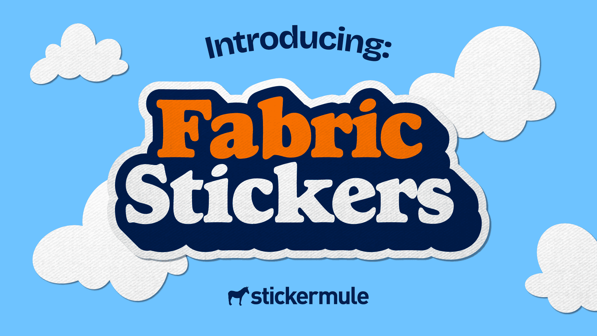 Presentamos los stickers de tela: stickers cortados con otro molde