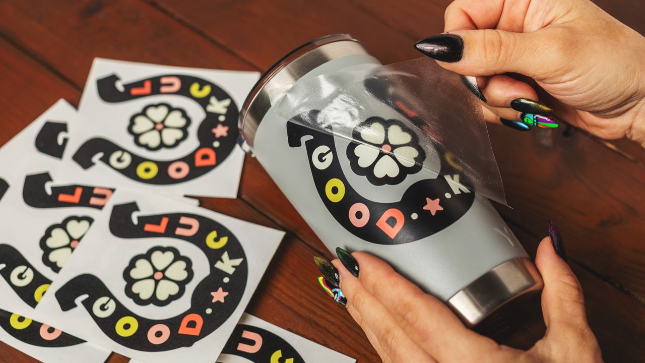 stickers transferibles a color