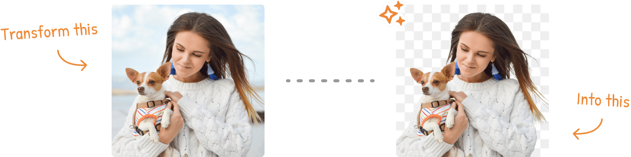 remove backgrounds with Trace