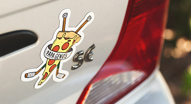 Magnetic Bumper Stickers