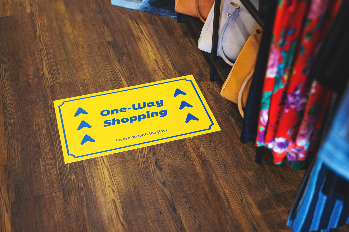 Floor stickers
