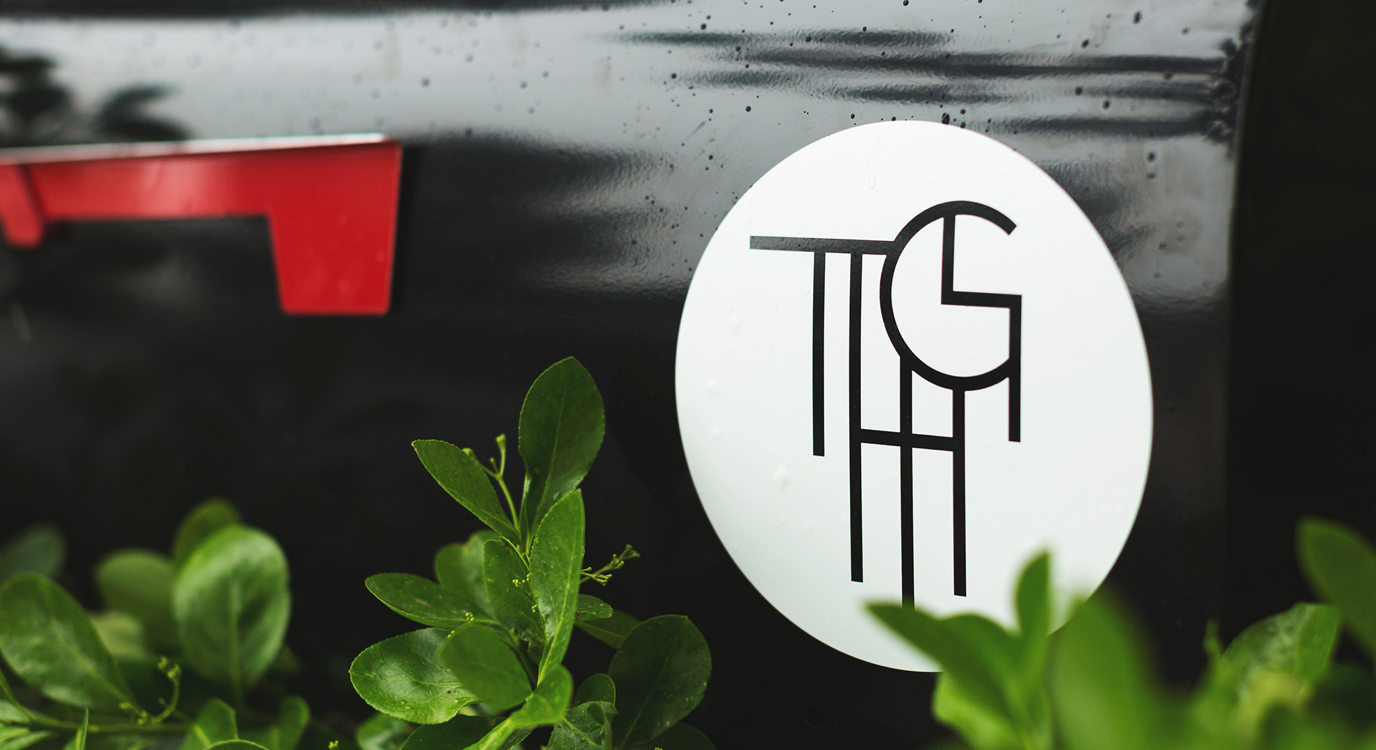 Custom mailbox decal