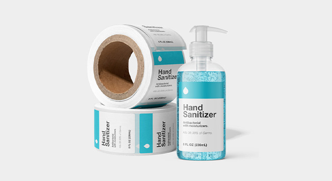 Sanitizer labels