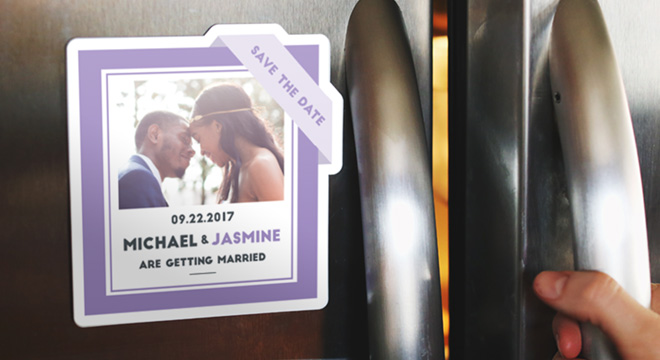 17 Unforgettable Save-the-Date Magnets You Don't Want to Miss