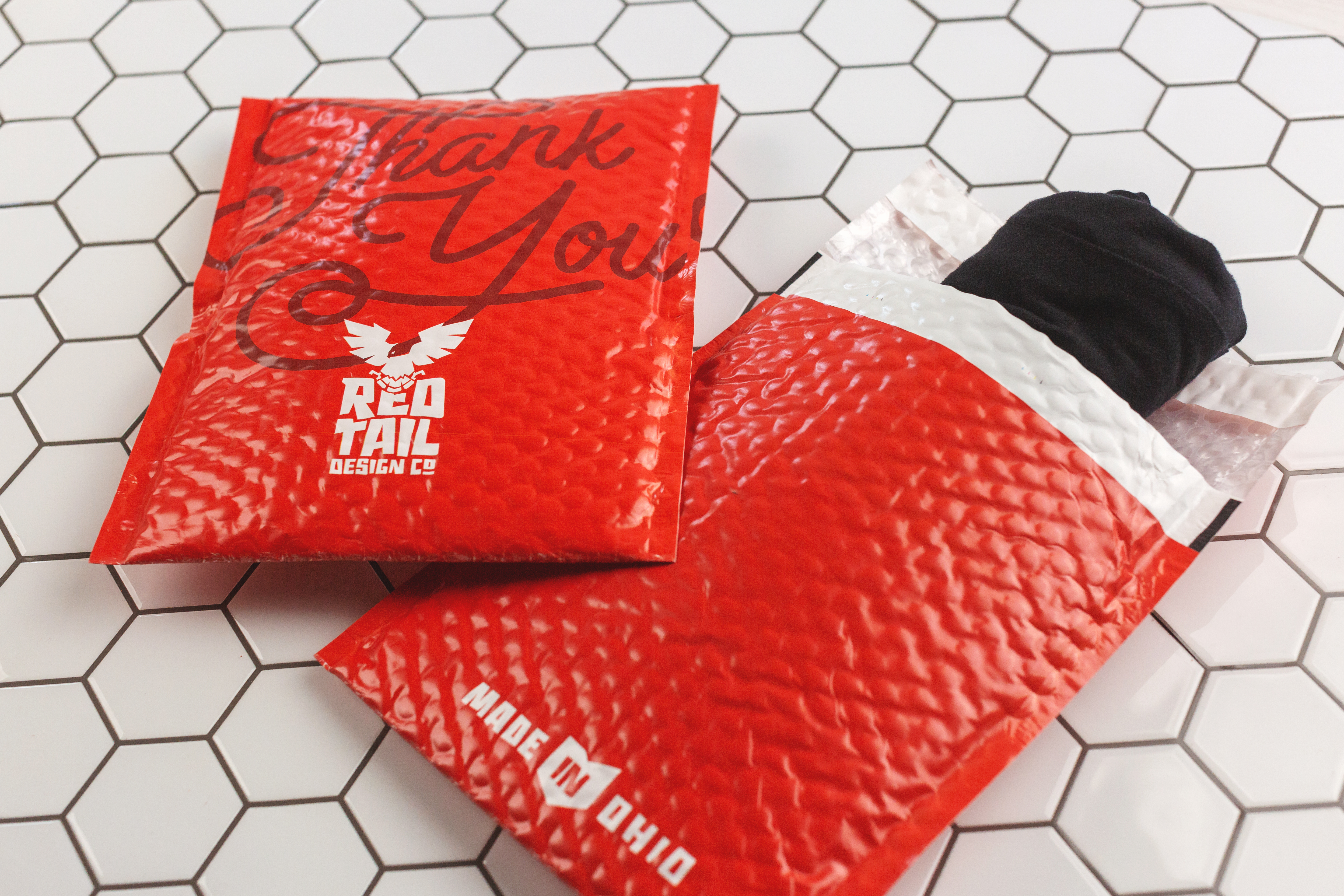 Custom bubble mailers